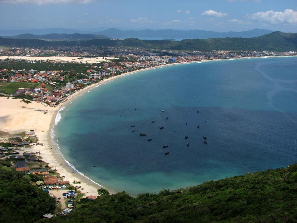 Apartamento frente para a piscina a uma quadra da praia Florianopolis Exterior foto
