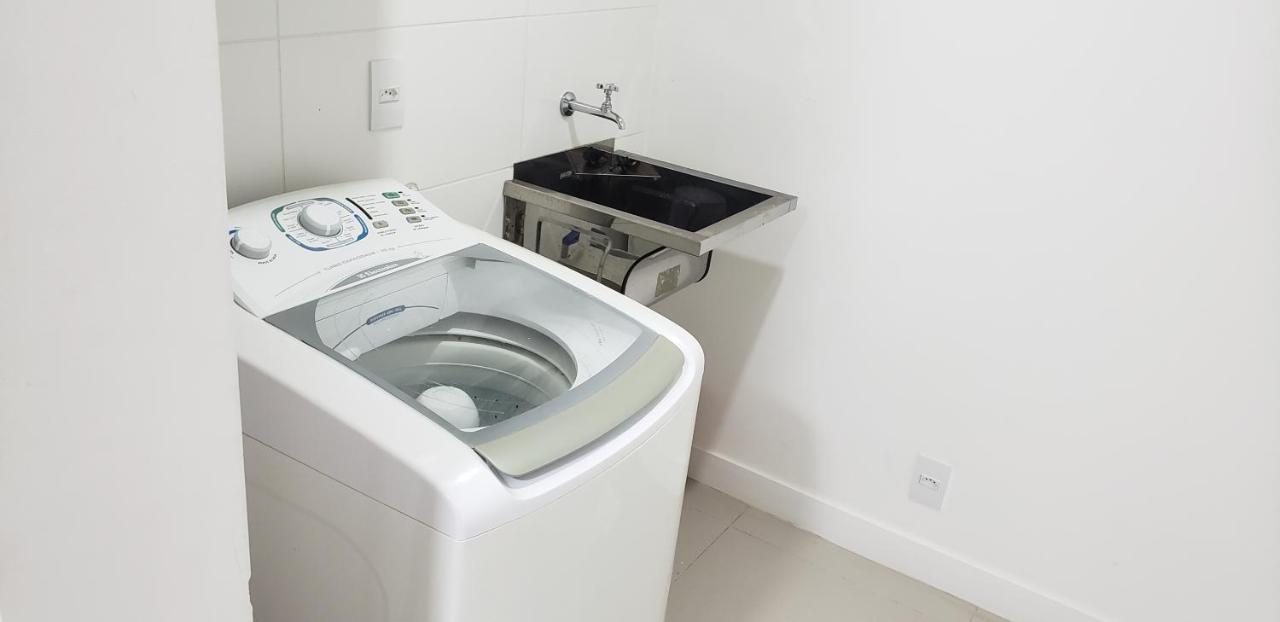 Apartamento frente para a piscina a uma quadra da praia Florianopolis Exterior foto