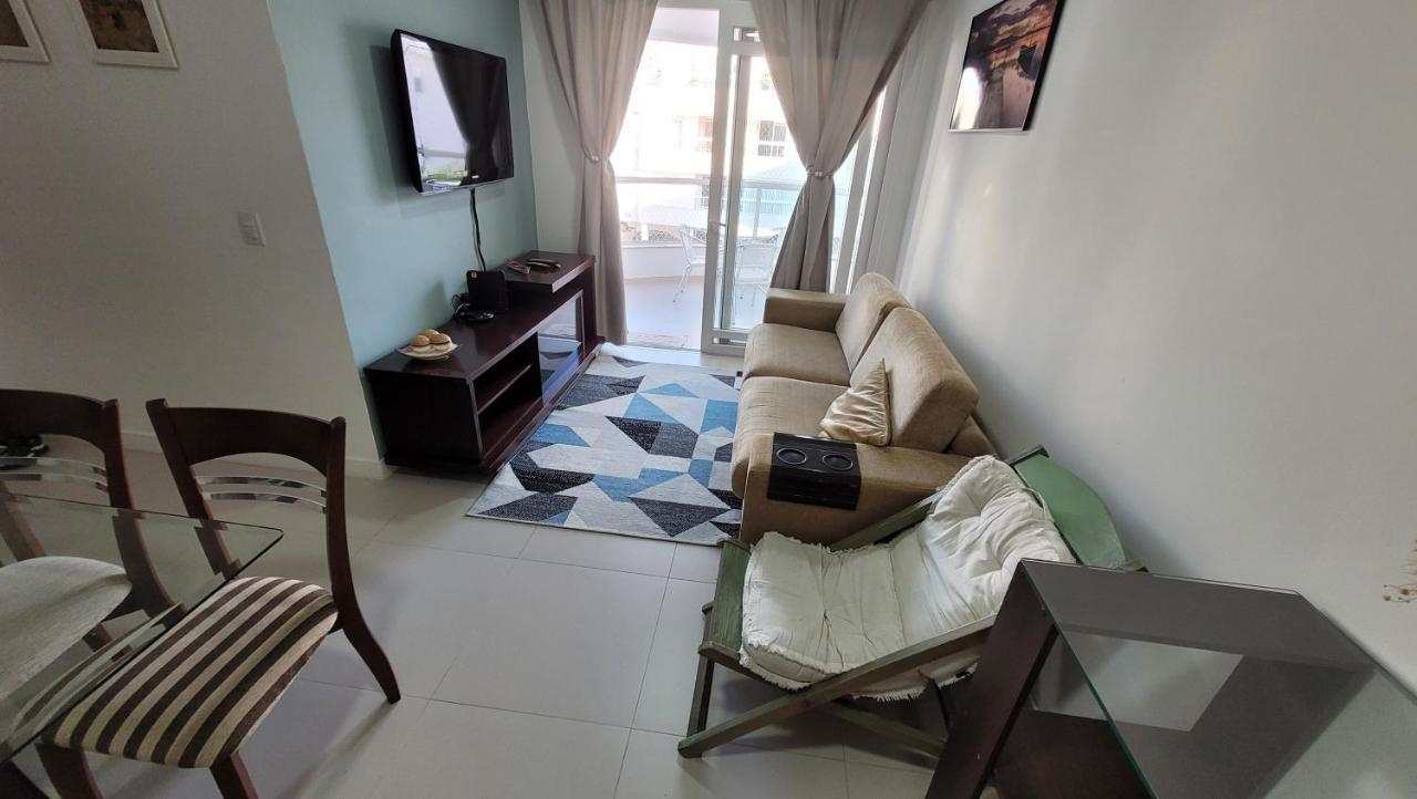 Apartamento frente para a piscina a uma quadra da praia Florianopolis Exterior foto