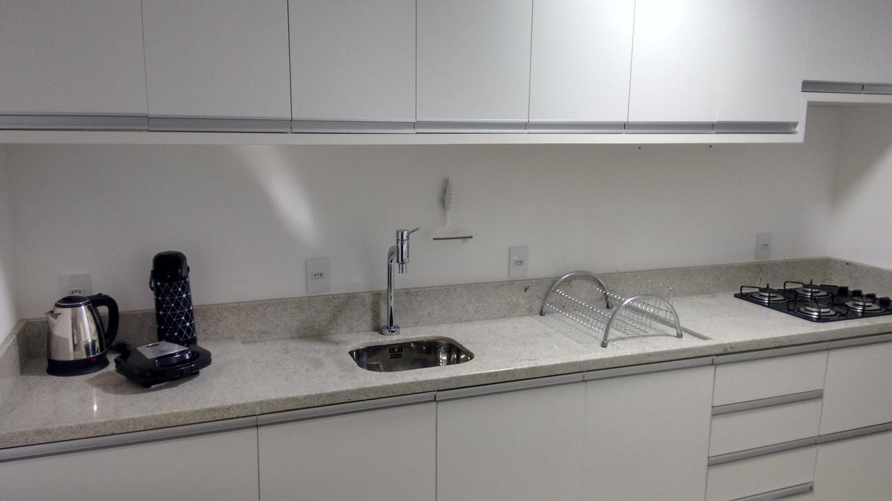 Apartamento frente para a piscina a uma quadra da praia Florianopolis Exterior foto