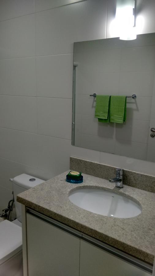 Apartamento frente para a piscina a uma quadra da praia Florianopolis Exterior foto